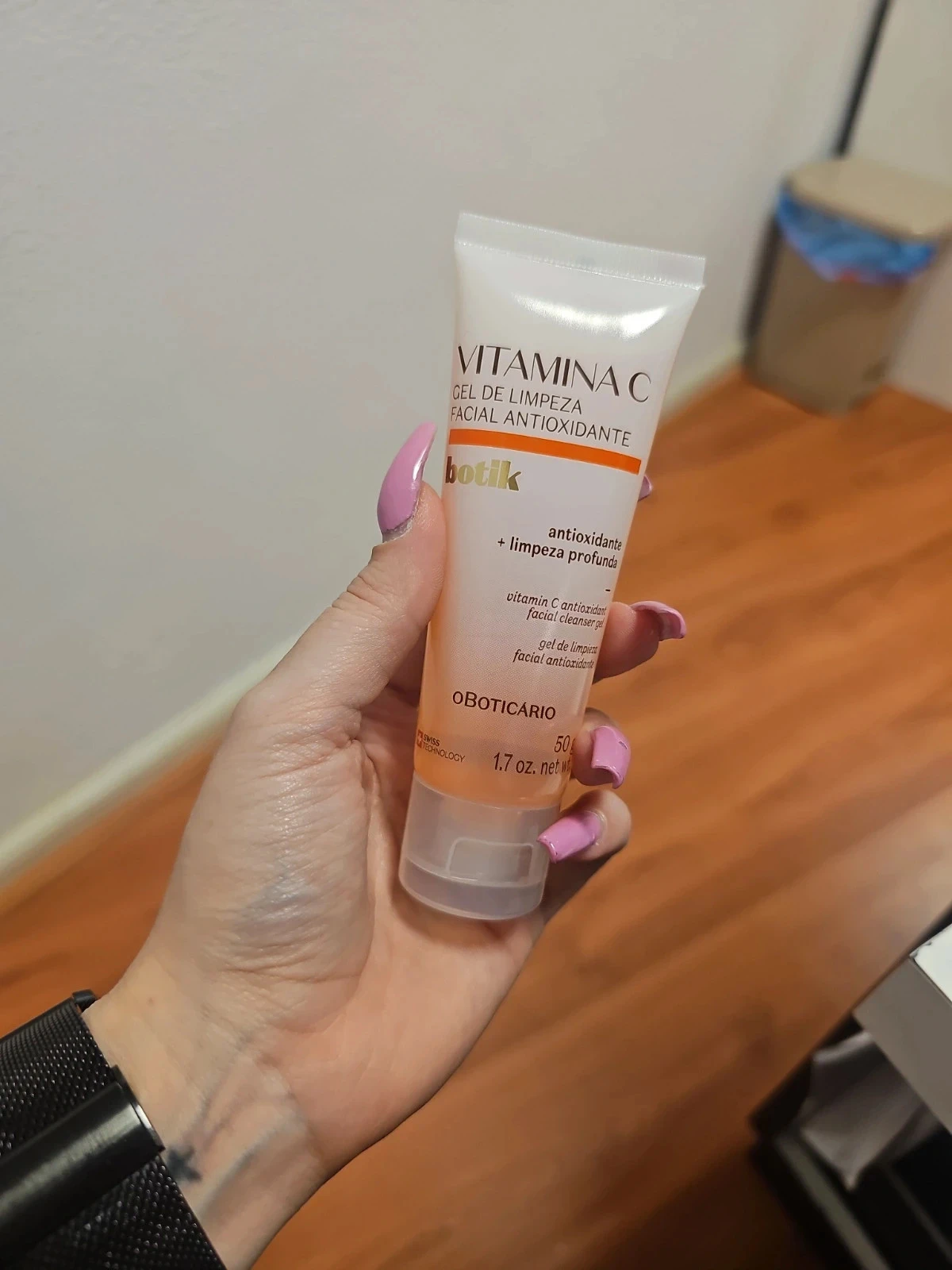 Gel de Limpeza Facial Antioxidante Vitamina C Botik 50g